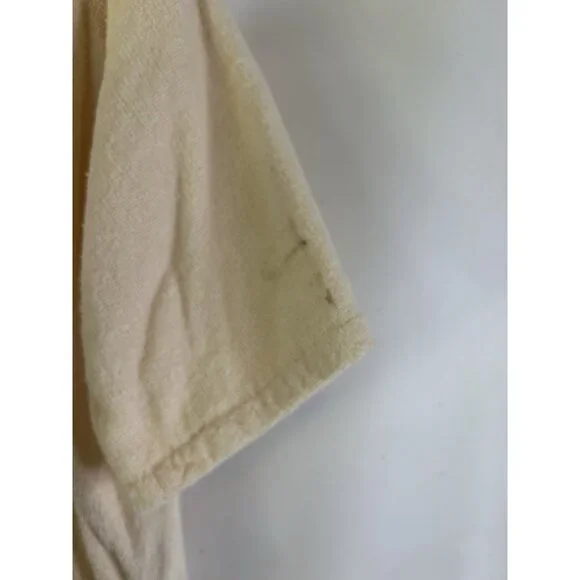 Vintage 90s Streetwear Terry Cloth Zip Robe Swim Beach Cover Up USA